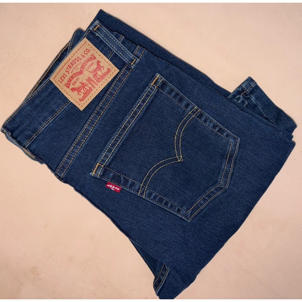 New Levis 725 Women's High-Rise Bootcut Blue Jeans Stretch Denim Dark Wash 29x32